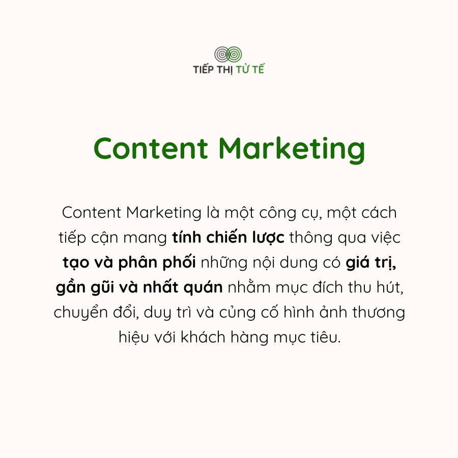 content marketing là gì