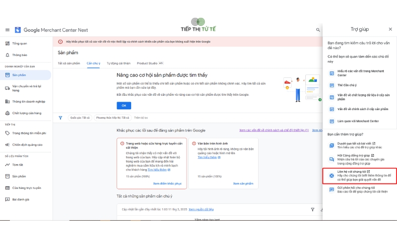 khắc phục lỗi trình bày sai trang web cần cải thiện