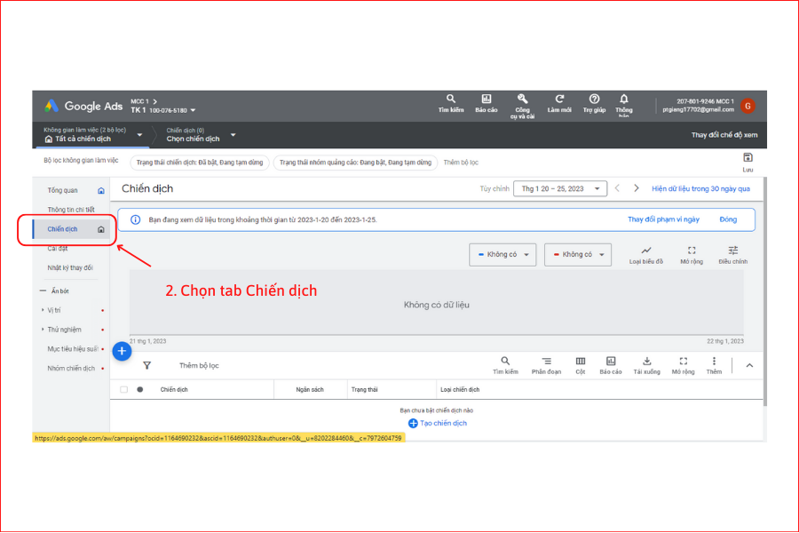 Thực hành tạo quảng cáo tìm kiếm Google Ads 