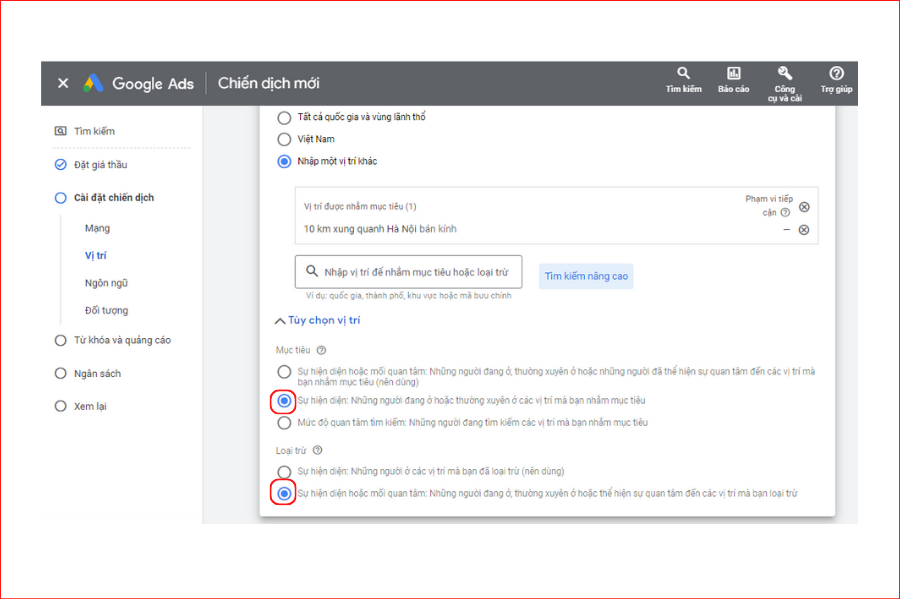 Thực hành tạo quảng cáo tìm kiếm Google Ads 