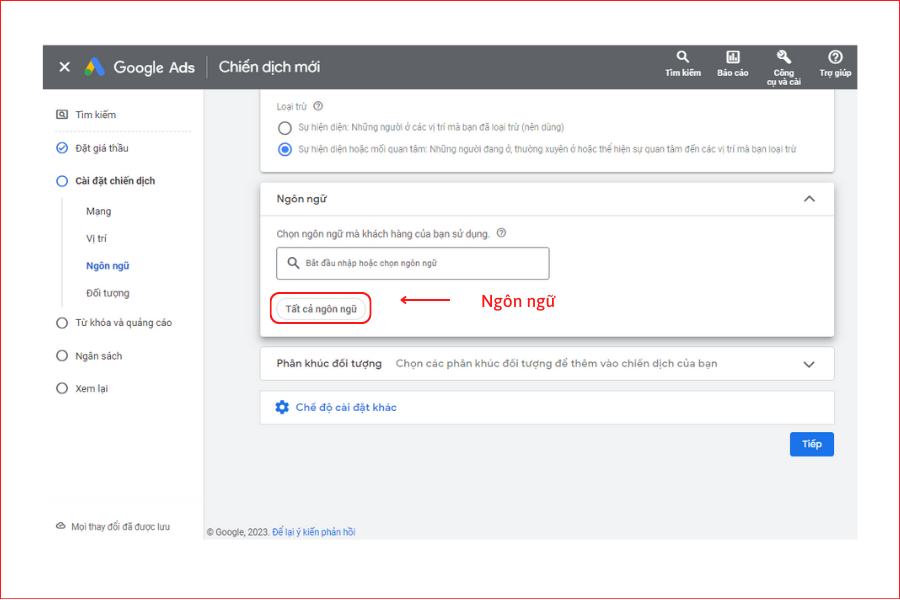 Thực hành tạo quảng cáo tìm kiếm Google Ads 