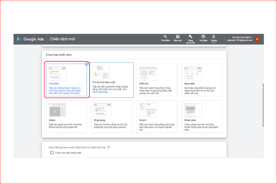 Thực hành tạo quảng cáo tìm kiếm Google Ads 
