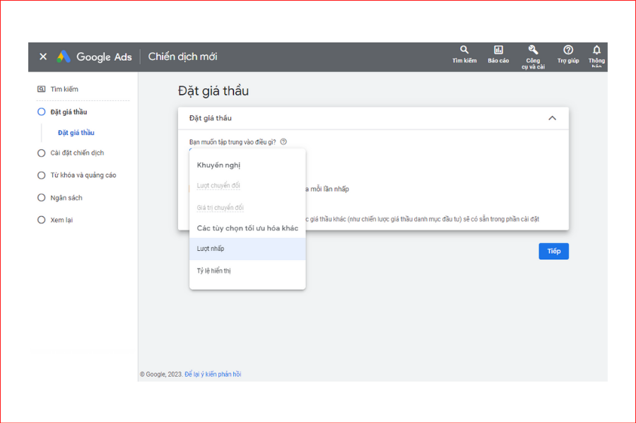 Thực hành tạo quảng cáo tìm kiếm Google Ads 
