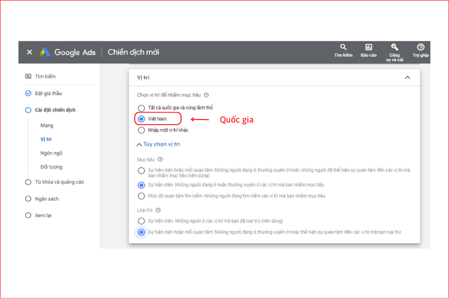 Thực hành tạo quảng cáo tìm kiếm Google Ads 