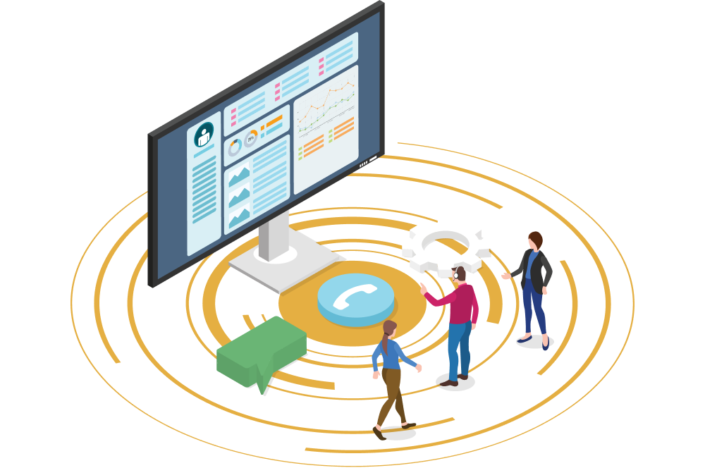 Minh hoạ dịch vụ vận hành website cốt lõi