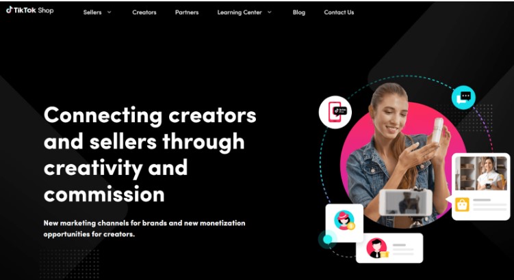 Ví dụ về Affiliate Marketing (Nguồn: TikTok Shop)