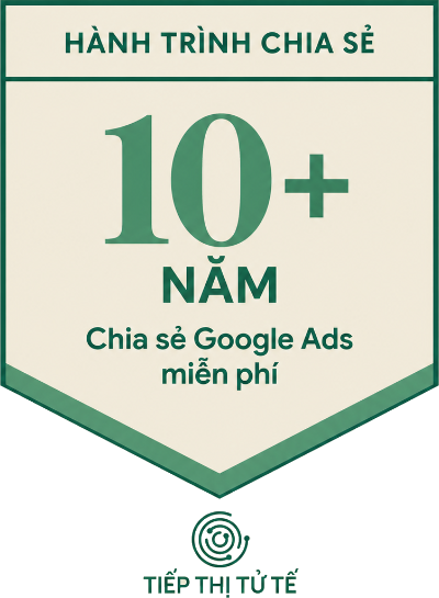 10+ năm chia sẻ Google Ads miễn phí
